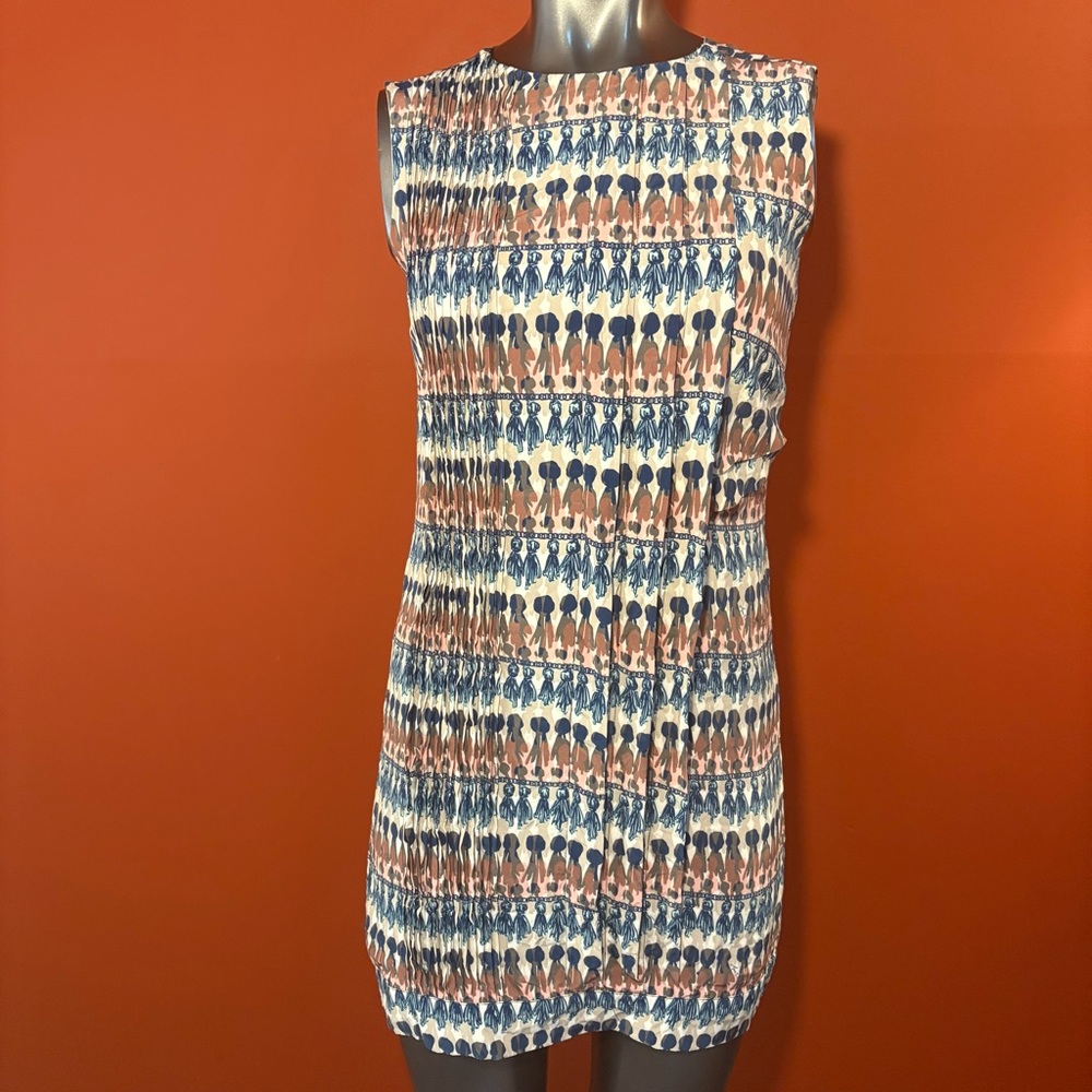 Marie Oliver Pleated Shift Dress